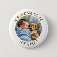 Cute Grandma to Be | Boy's Baby Shower