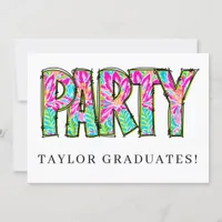 * PARTY PHOTO GRADUATION Any  Event Personalize Invitation