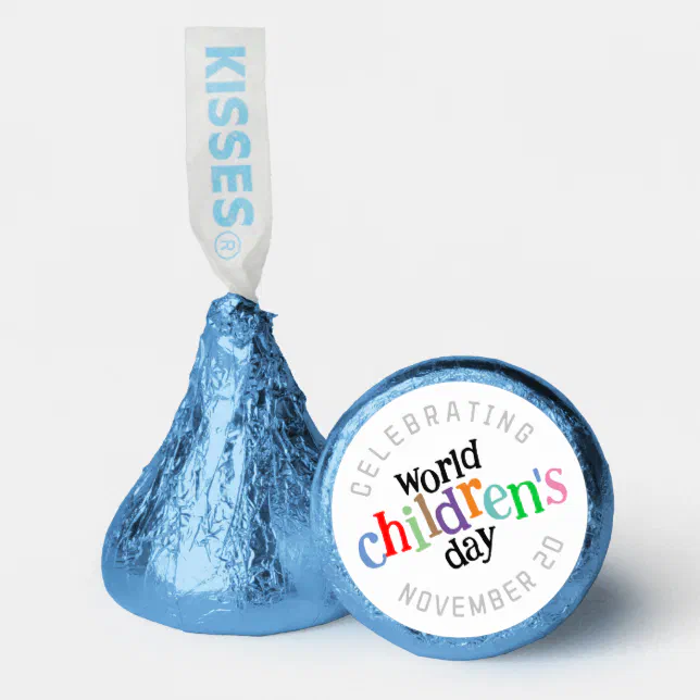  Colorful Happy World Children's Day Hershey®'s Kisses®