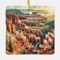 Bryce Canyon, Utah National Park Ceramic Ornament