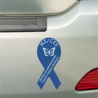 Myalgic Encephalomyelitis Chronic Fatigue Syndrome Car Magnet