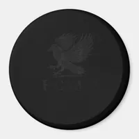 Crow, F-Caw-F Funny Bird Gothic Adult Humor Cool U Magnet