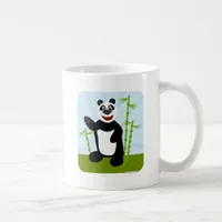 So Cute Panda Pal Bamboo Cartoon Character Coffee Mug