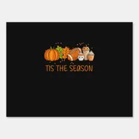Tis The Season Football Pumpkin Spice Everything F Sign