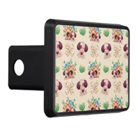 Adorable Dog Pattern  Hitch Cover