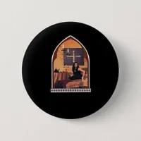 Whimsigothic Cathedral Window Classic Button