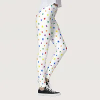 Rainbow Stars Leggings