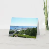 Mackinac Island View, Michigan USA Birthday Card