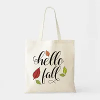 Hello Fall Tote Bag