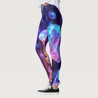 Colorful Under the Sea Jellyfish | Leggings