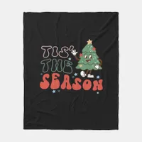 Cute Christmas, Tis The Season Fleece Blanket
