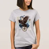 Raven Bird Collage T-Shirt