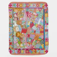 Enchanted Fairy Tale Quilt Baby Blanket