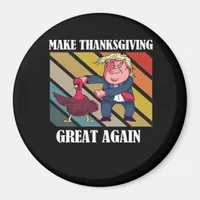 Make Thanksgiving Great Again Trumpkin – Sloth & S Magnet
