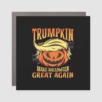 Trumpkin - Donald  Make Halloween Great Again  Car Magnet