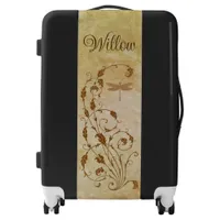 Elegant, Vintage, Victorian Steampunk Personalized Luggage