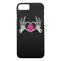 Skeleton Hands Heart Sign Funny Pickle Valentine's iPhone 8/7 Case