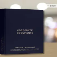 Professional Custom Business Binder