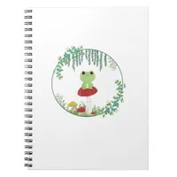 Cottagecore Aesthetic Kawaii Frog Goblincore Cute  Notebook