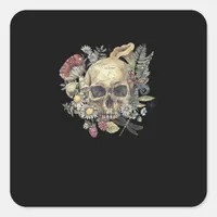 Academia Cottagecore Aesthetic Forest Grunge Gobli Square Sticker
