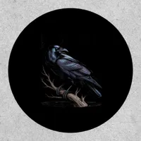 Crow, F-Caw-F Funny Bird Funny Quote Patch