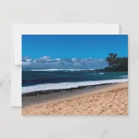 Beach Tropical Island Ocean Postcard