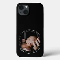 First Father's Day Photo  iPhone 13 Case