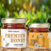 Elegant and Durable Design - Premium Quality Honey Jar Favors