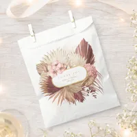 Boho Oasis Wedding Floral Thank You V2 ID959 Favor Bag