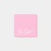 Go Girl Pretty Pink Post-it Notes