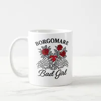 Bgm Bad Girl II Skeleton Heart Hands Edgy Vibe Coffee Mug