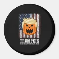 Trumpkin Patriotic Halloween Magnet