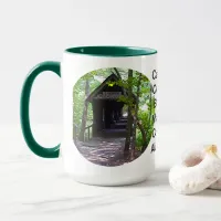 Cambron Covered Bridge, Madison County, Alabama Mug