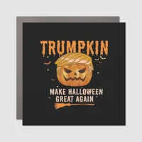 Trumpkin Make Halloween Great Again For Political, Car Magnet