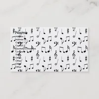 Music Business Card