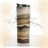 Cute Coffee Marble  Thermal Tumbler