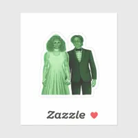 Till Death Do Us Part Classic Design Sticker