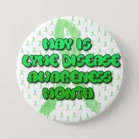 May is Lyme Disease Awareness Month Button