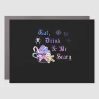 Eat Drink And Be Scary Hexmas Cool Unique Style Car Magnet