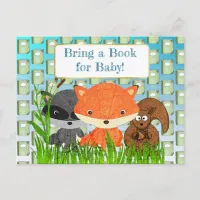 Bring a Book for Baby Baby Shower Card