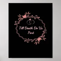 Till Death Do Us Part – Ghostly Wedding Poster