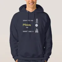 Statement Speech About Journey to the Moon Hoodie