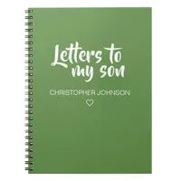 Letters to My Son Journal