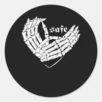 Happy Valentines Day My Heart Is My Valentine Classic Round Sticker