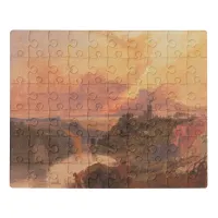 Francis Danby Painting Avon Gorge Sunset Bristol Jigsaw Puzzle