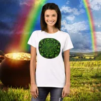 Four Leaf Clover Kaleidoscope T-Shirt