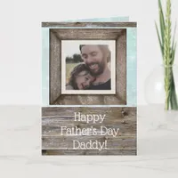 Happy Father's Day Personalized Photo Card