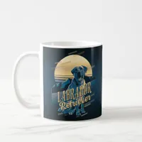 Retro Graphics Labrador Retriever Blue ID754 Coffee Mug