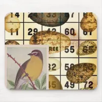 Bingo Bird Mouse Pad
