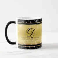 Elegant 27th Music Wedding Anniversary Celebration Magic Mug